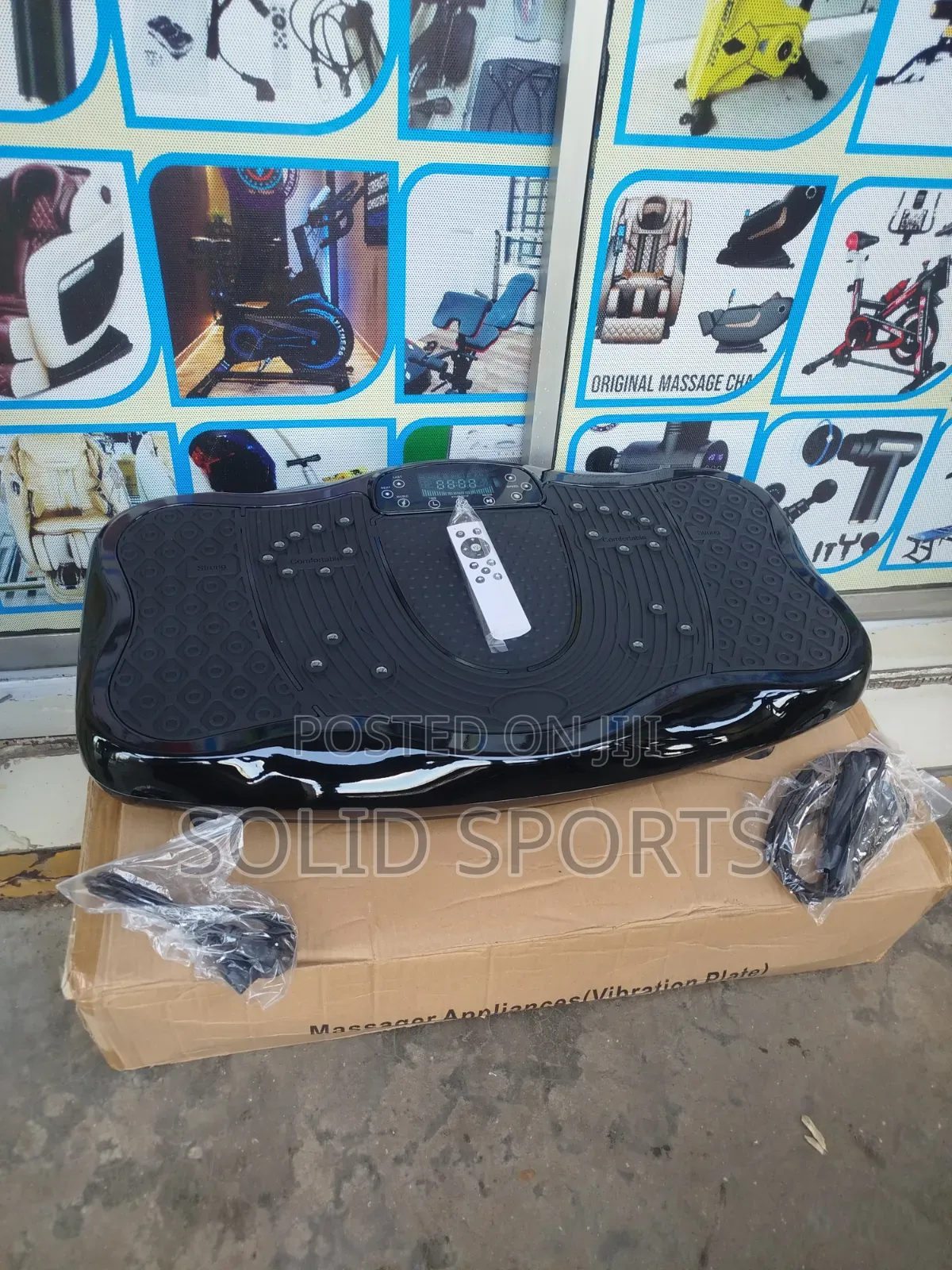 Black Slim Body Massager Original Big Size