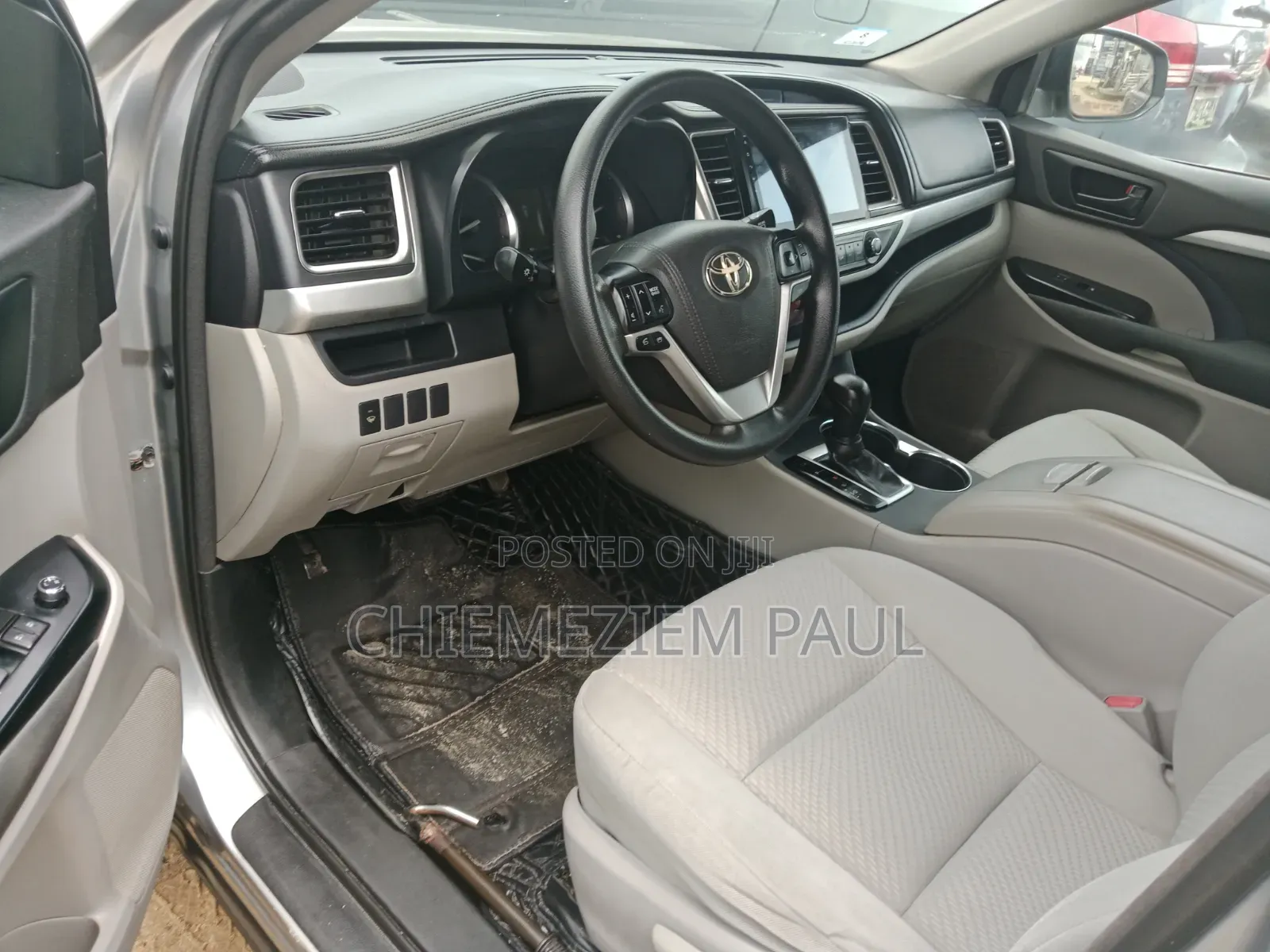 Toyota Highlander 2017 Silver