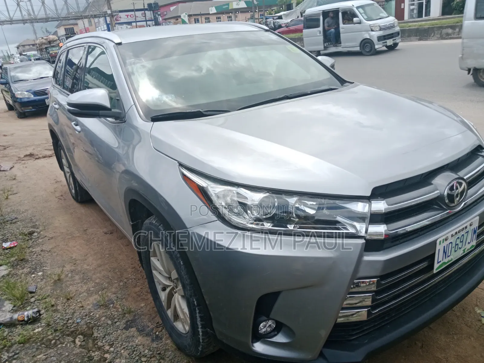 Toyota Highlander 2017 Silver
