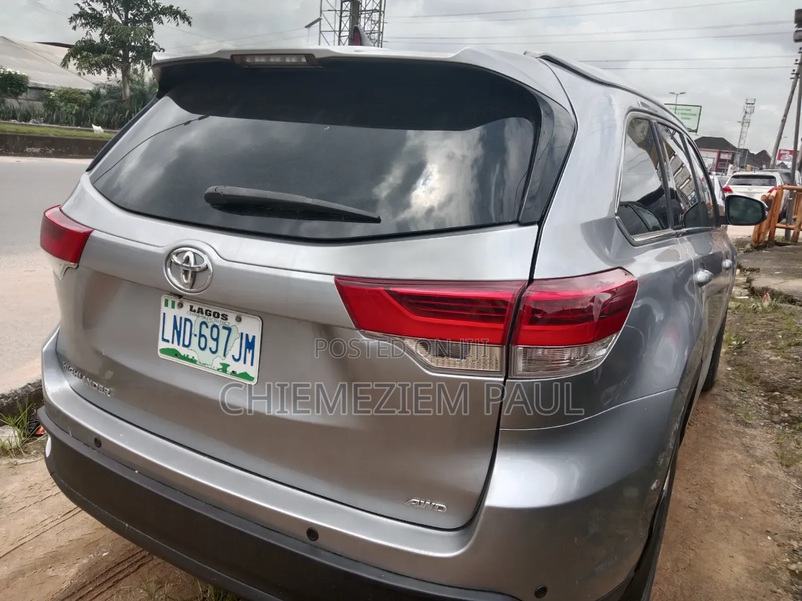 Toyota Highlander 2017 Silver