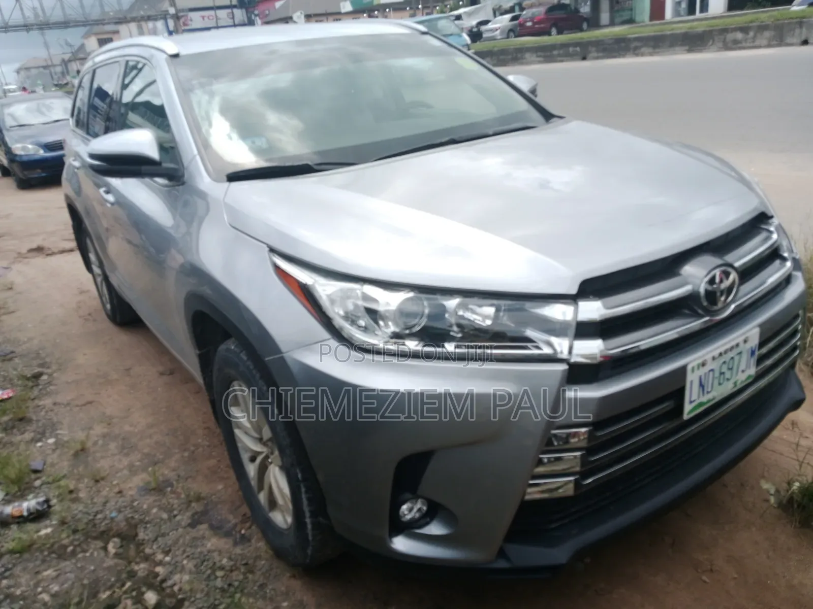 Toyota Highlander 2017 Silver