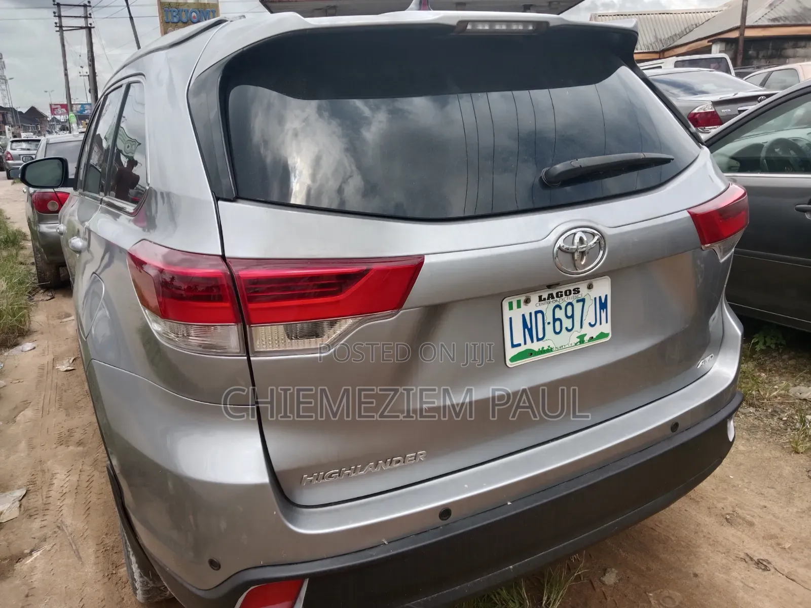 Toyota Highlander 2017 Silver