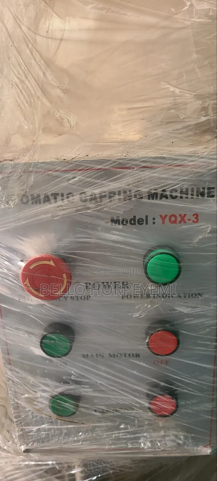Semi Automated Bottle Machine