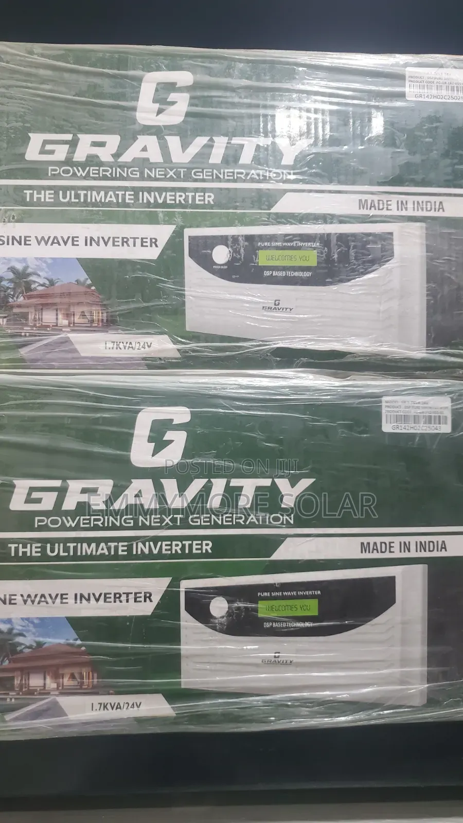 Gravity 1.7kVA Pure Sine Wave Inverter
