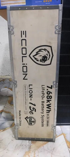 7.6kwh Ecolion Lithium Battery