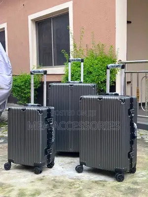 3 Set Aluminum Travel Luggage