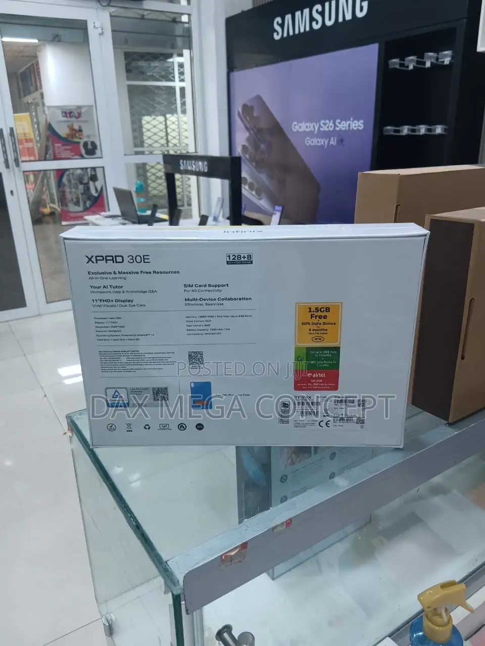 New Infinix Xpad 128 GB Gray