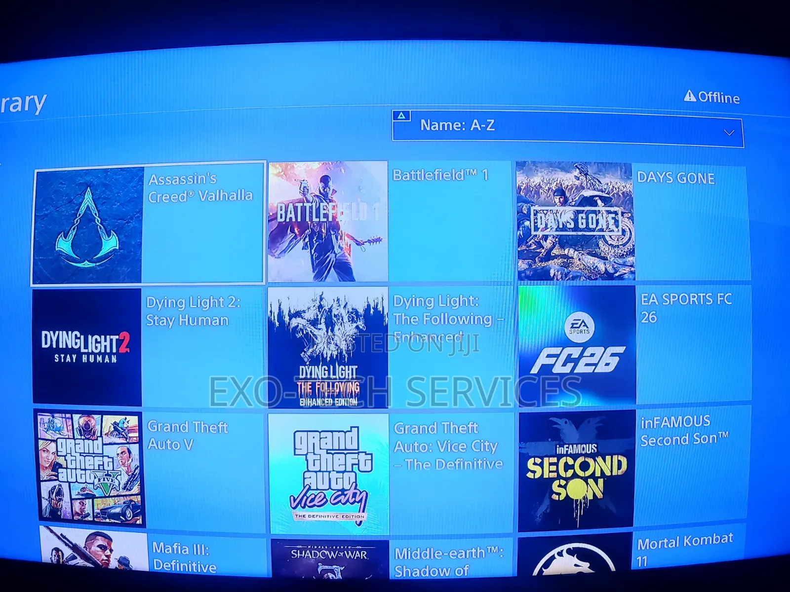 PS4 Games Download Loading Installation