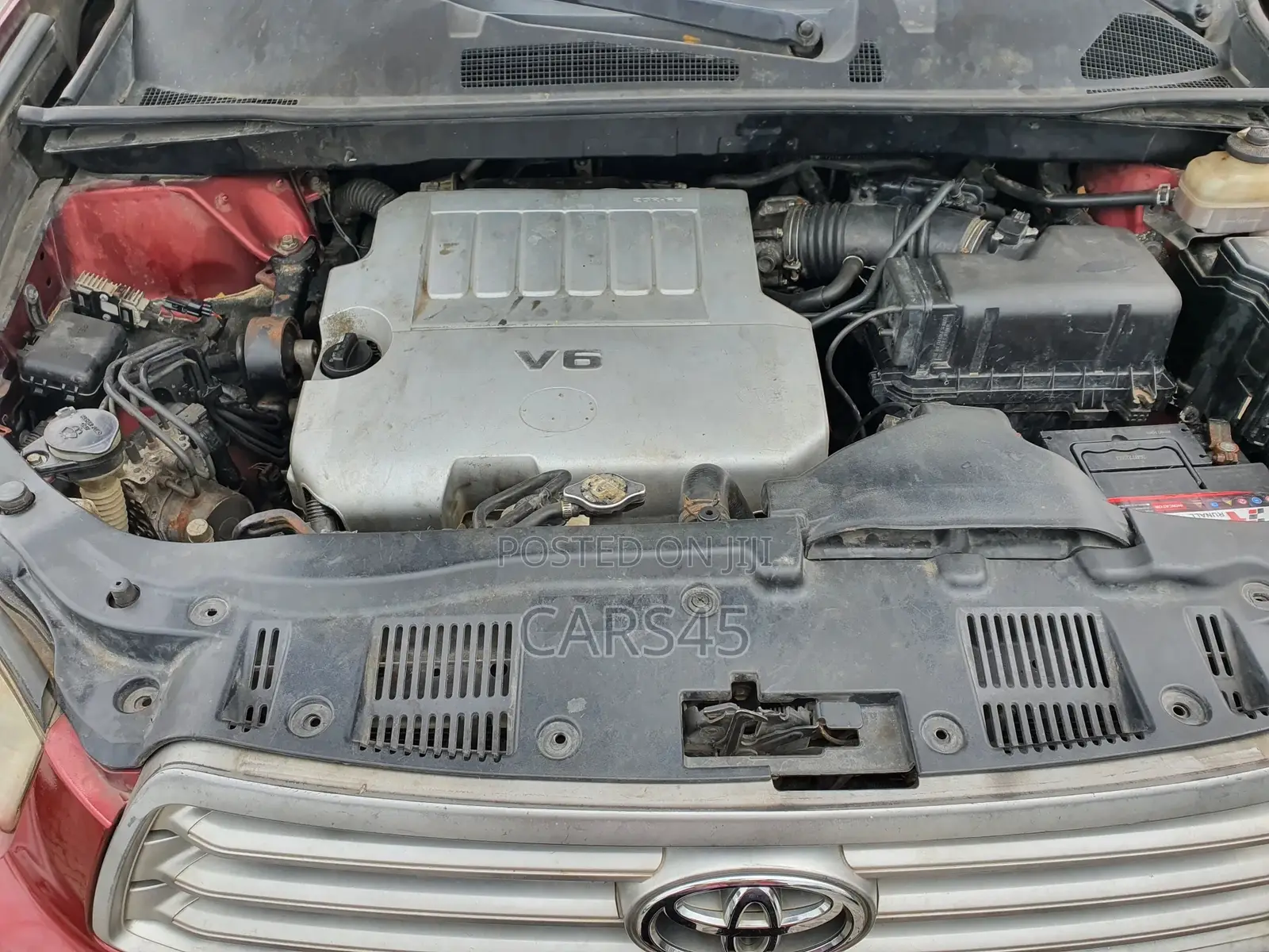 Toyota Highlander 2008 Red