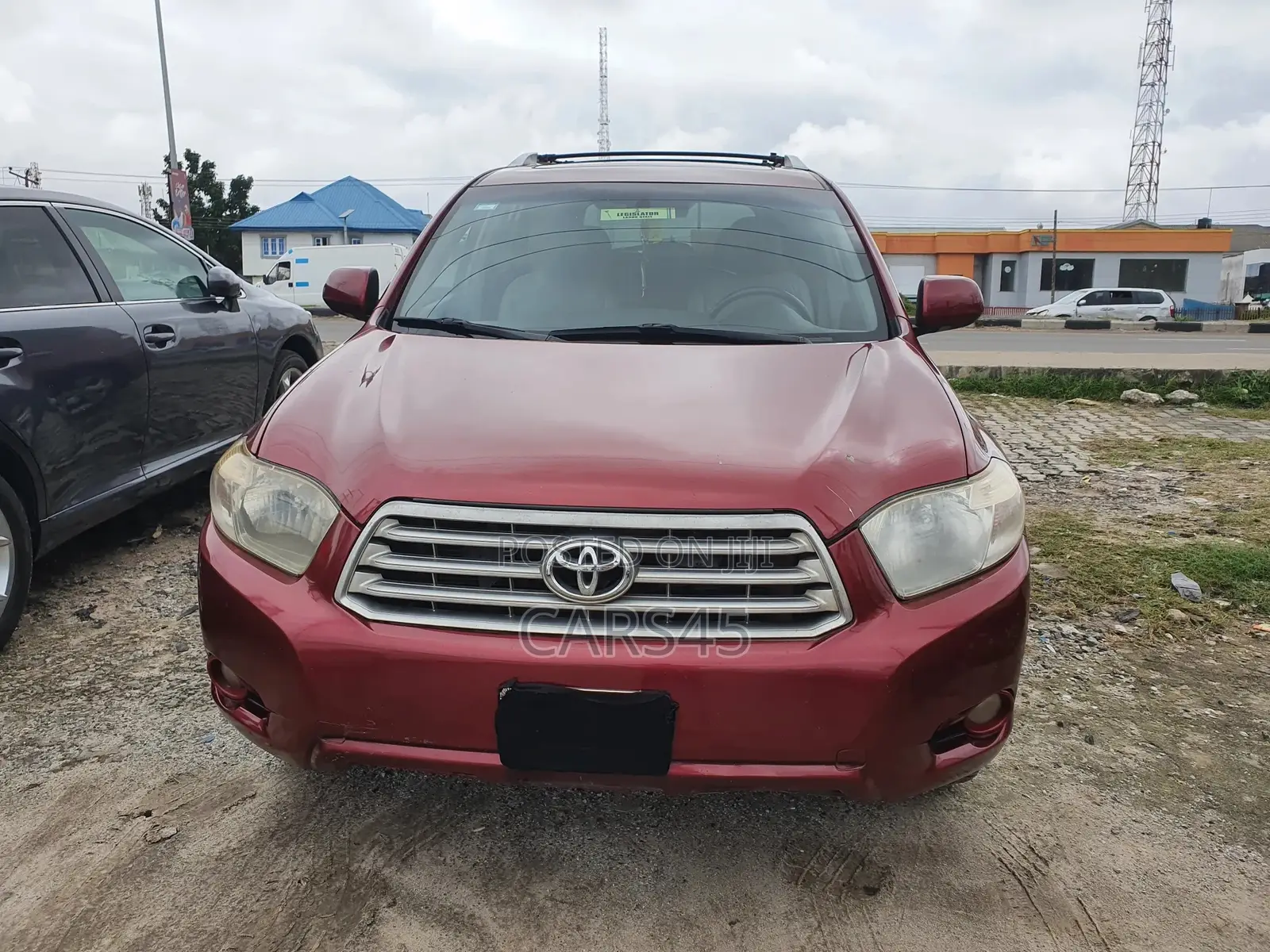 Toyota Highlander 2008 Red