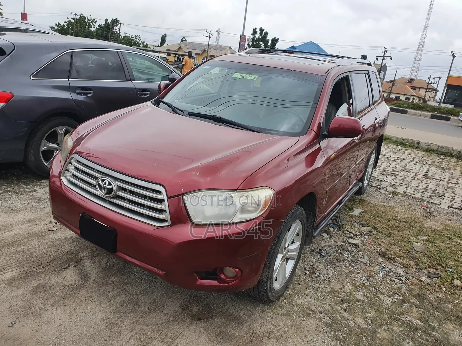 Toyota Highlander 2008 Red