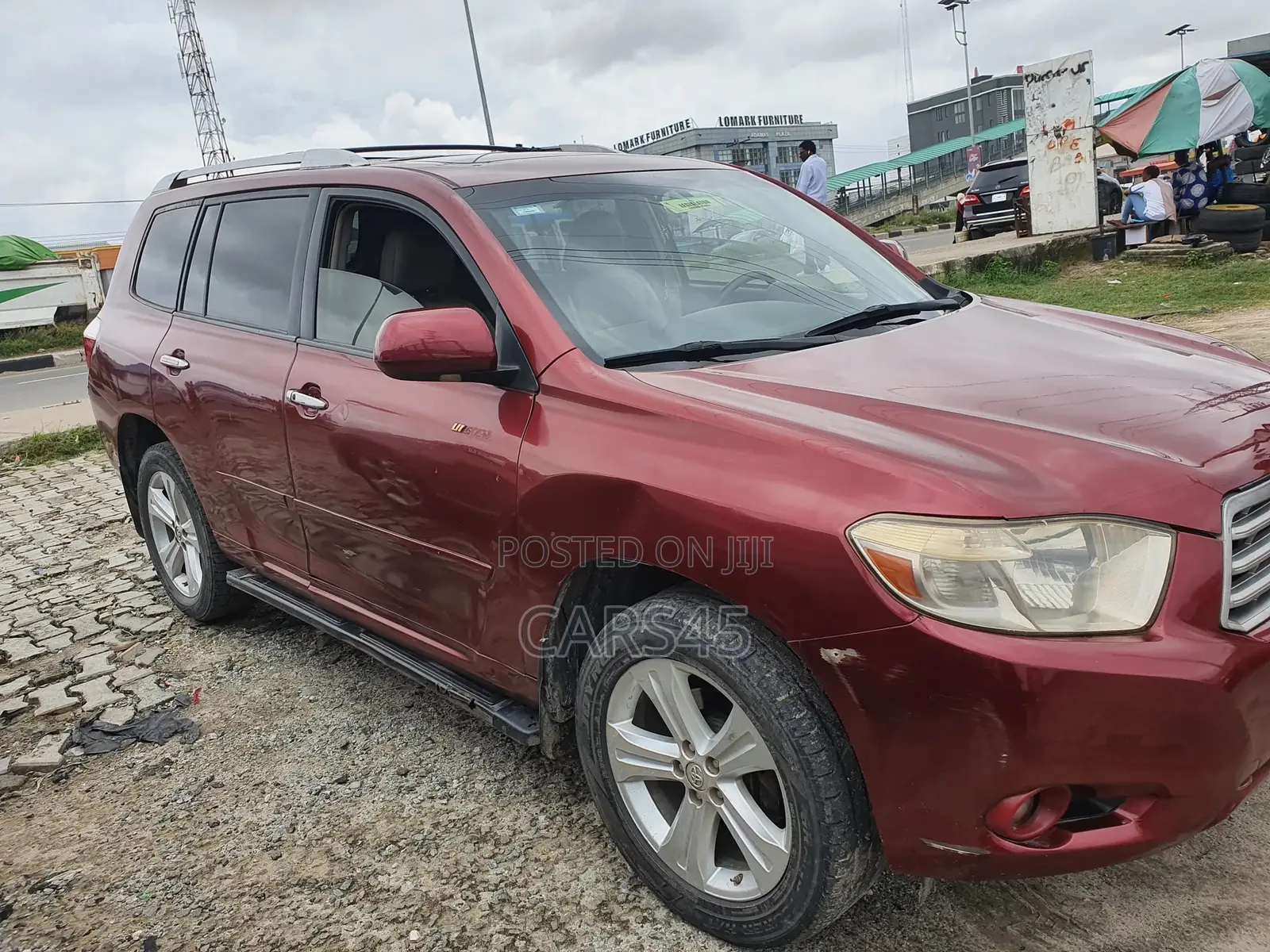 Toyota Highlander 2008 Red