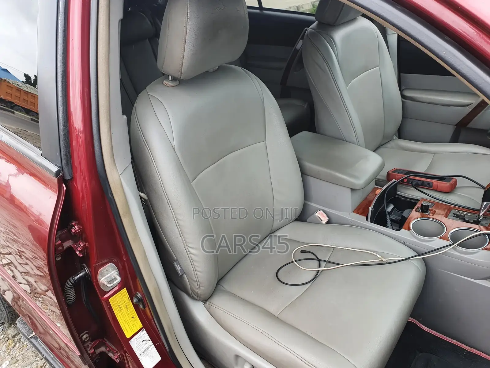 Toyota Highlander 2008 Red
