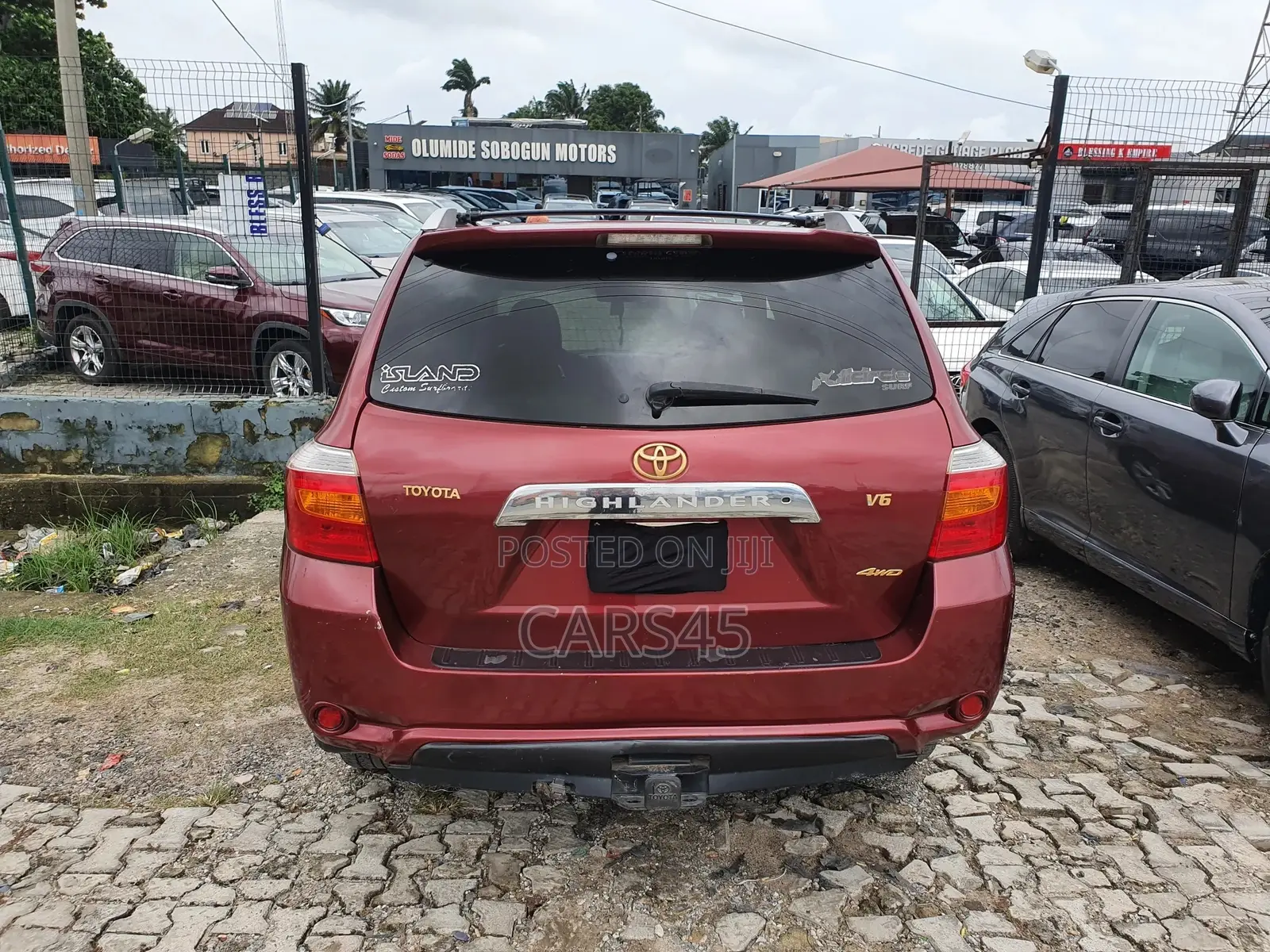 Toyota Highlander 2008 Red