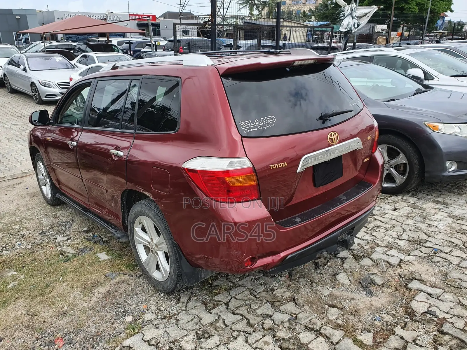 Toyota Highlander 2008 Red