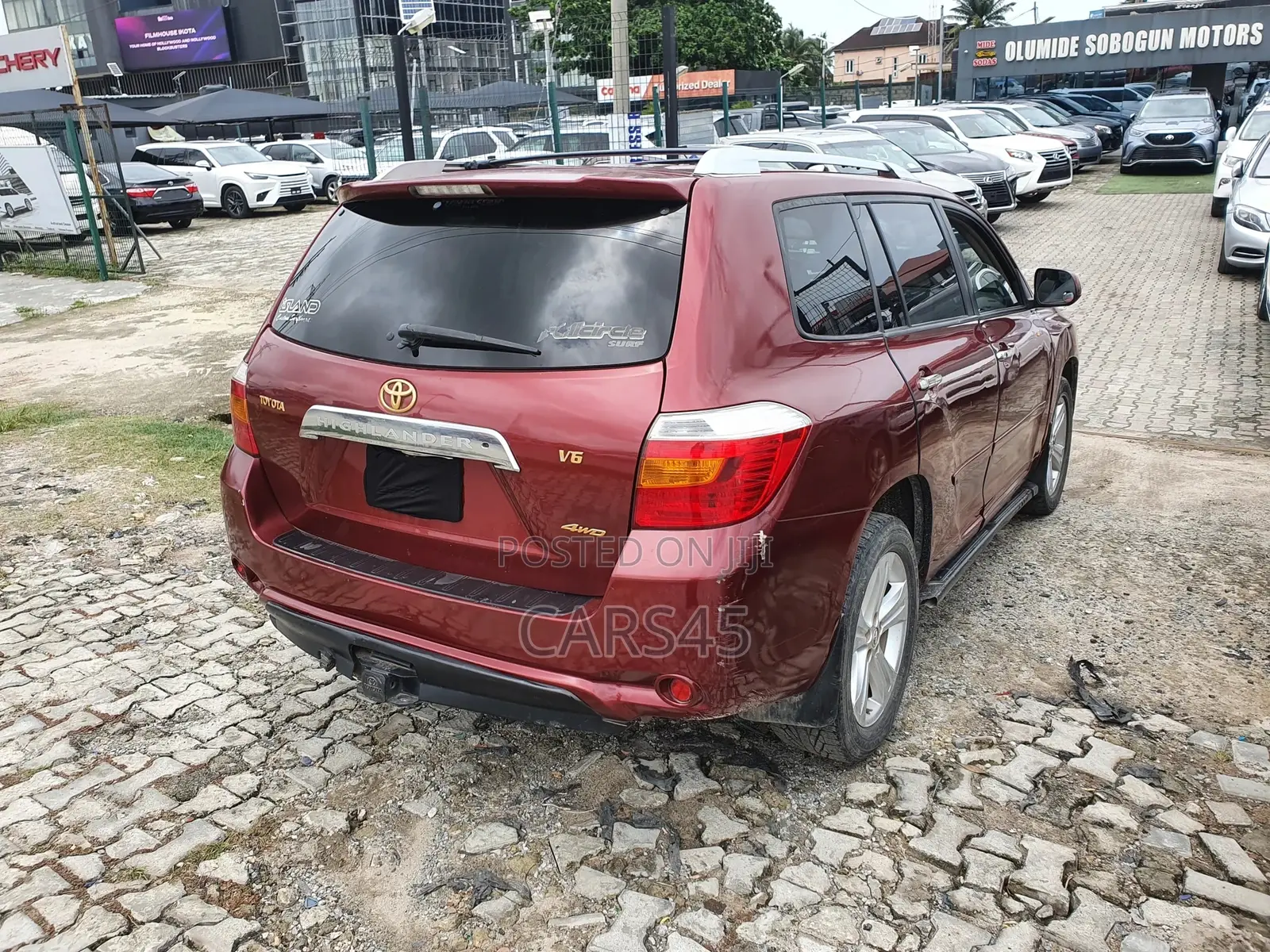 Toyota Highlander 2008 Red