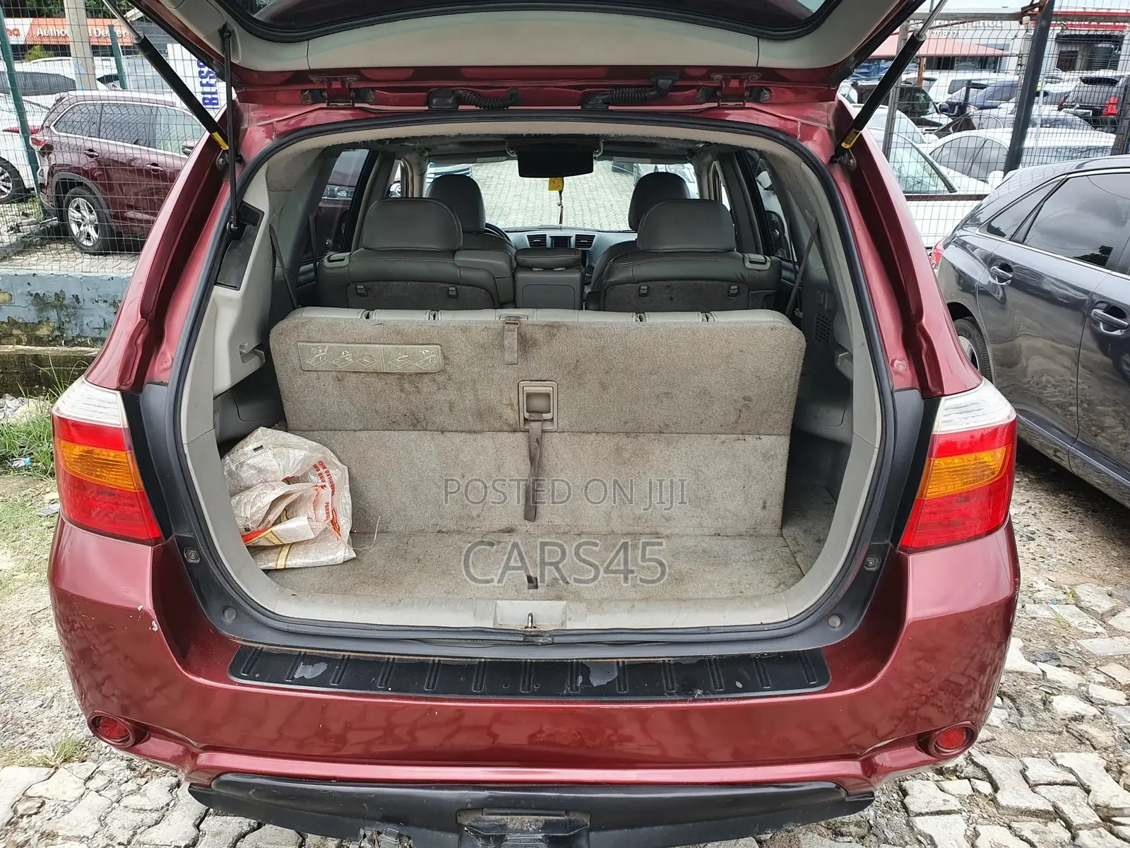 Toyota Highlander 2008 Red