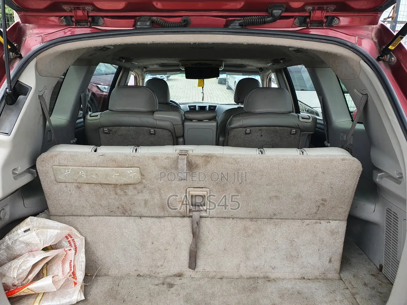 Toyota Highlander 2008 Red