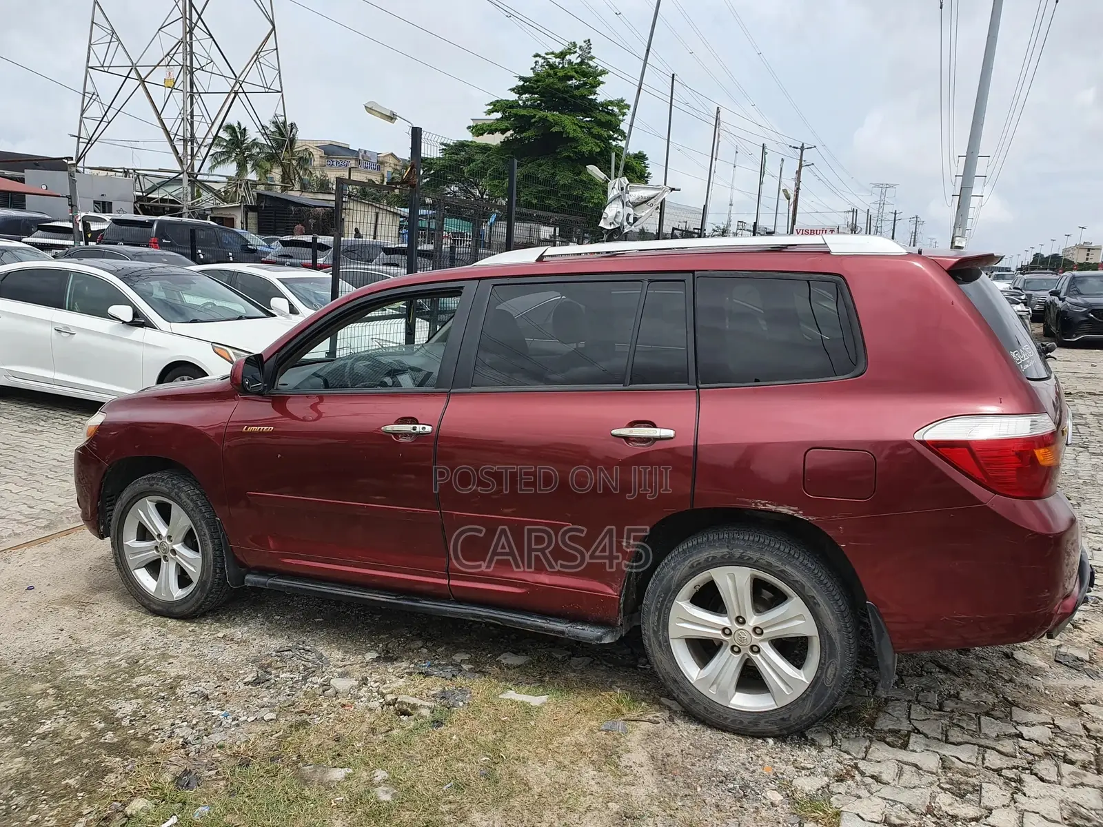 Toyota Highlander 2008 Red