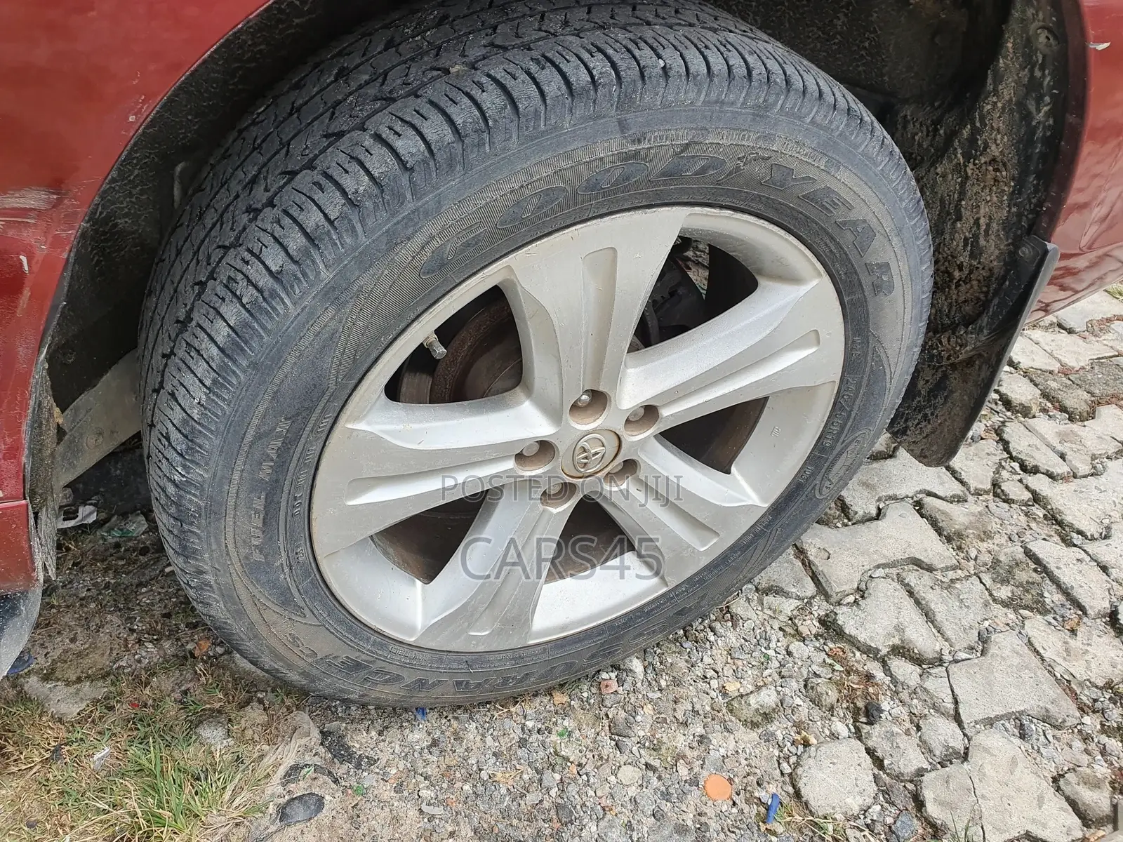 Toyota Highlander 2008 Red