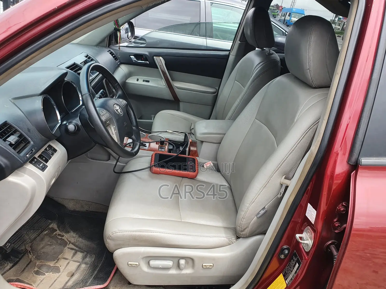 Toyota Highlander 2008 Red