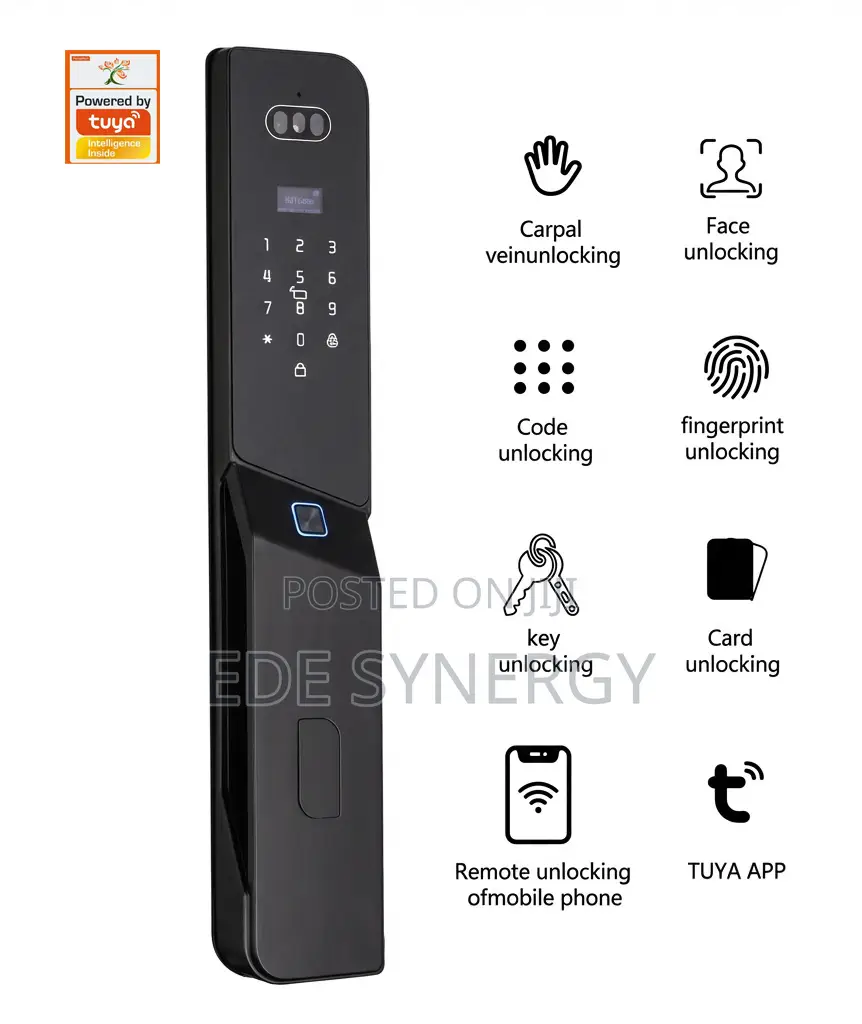 Latest Fingerprint Lock 3D Face Recognition Fully Automatic Lock