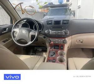 Toyota Highlander Limited 2009 White