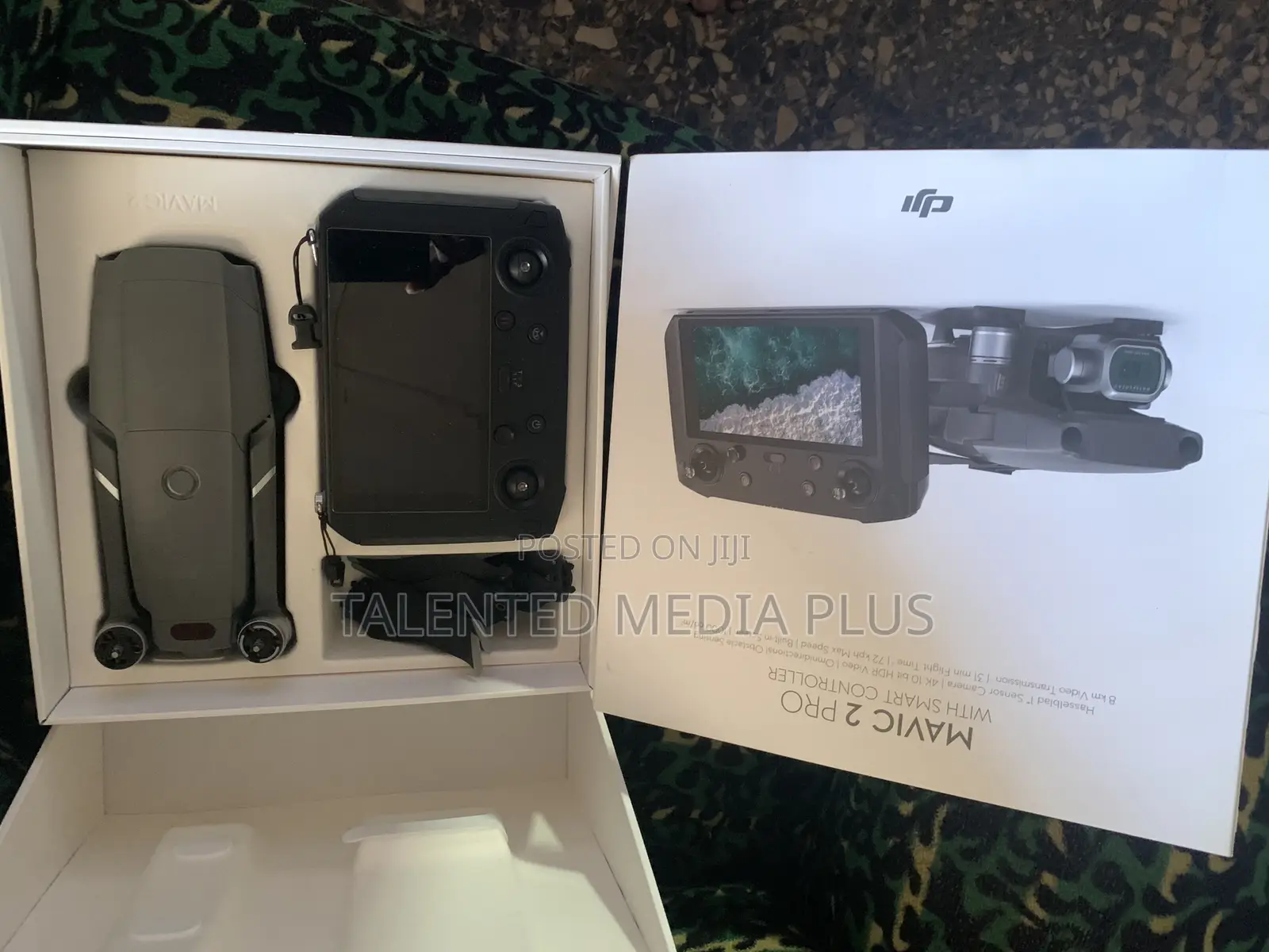 DJI Mavic 2 Pro W/ Smart Controller 3 Batteries Box