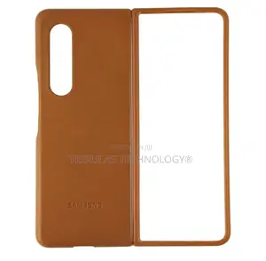 Original Official Samsung Galaxy Z Fold 3 Phone Case, Leather Case