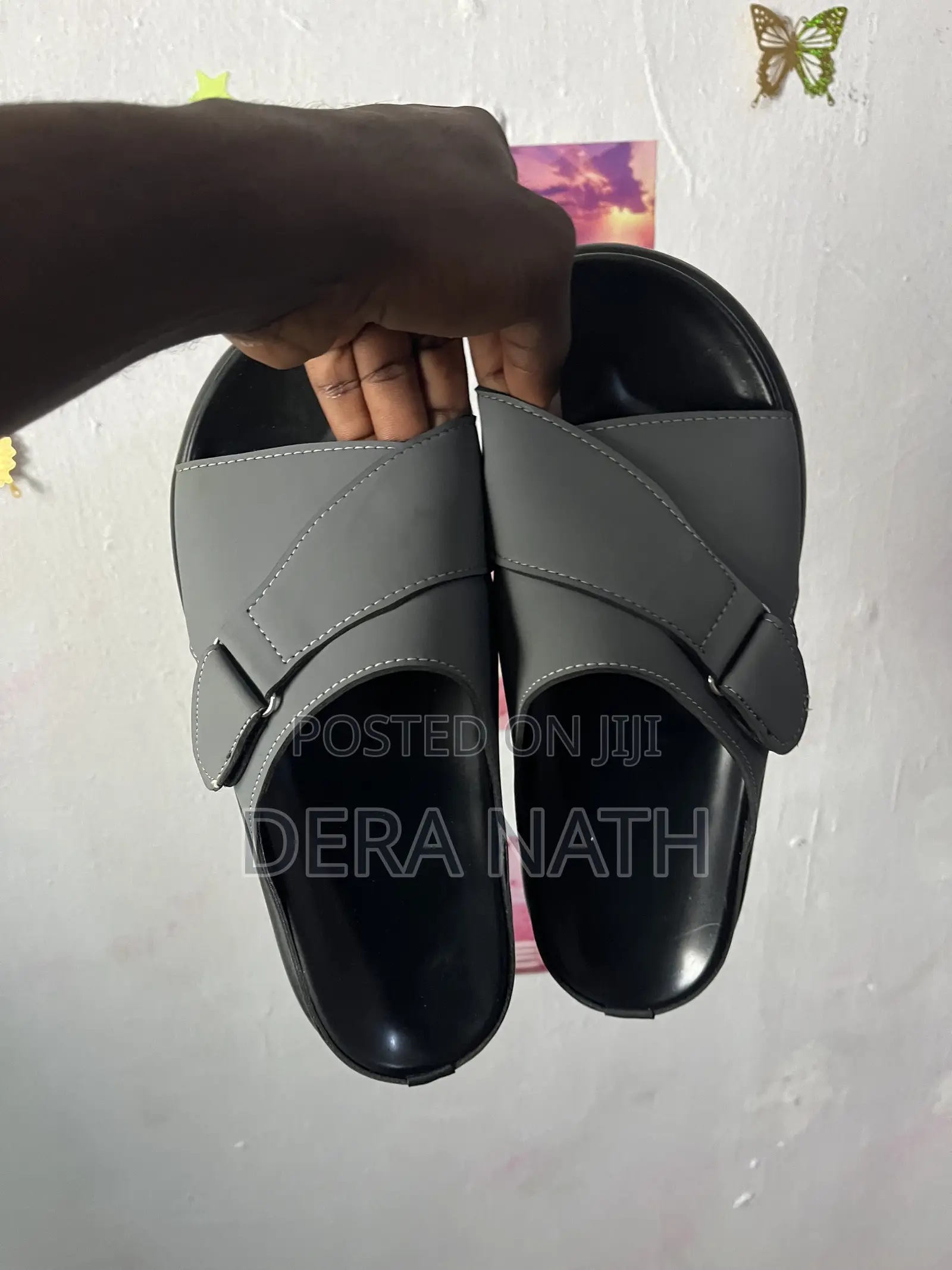 Men’s Premium Cross Strap Slide