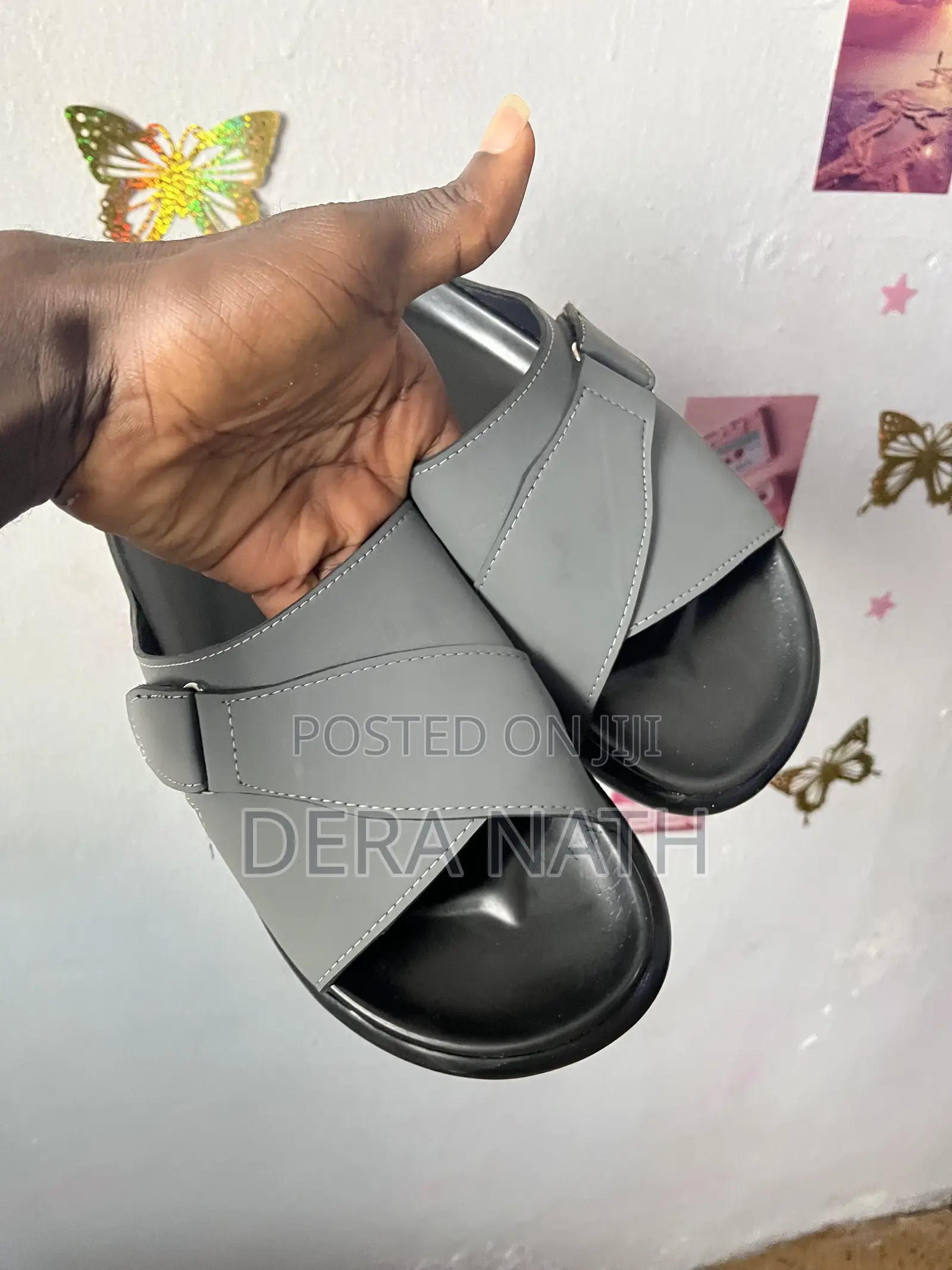 Men’s Premium Cross Strap Slide