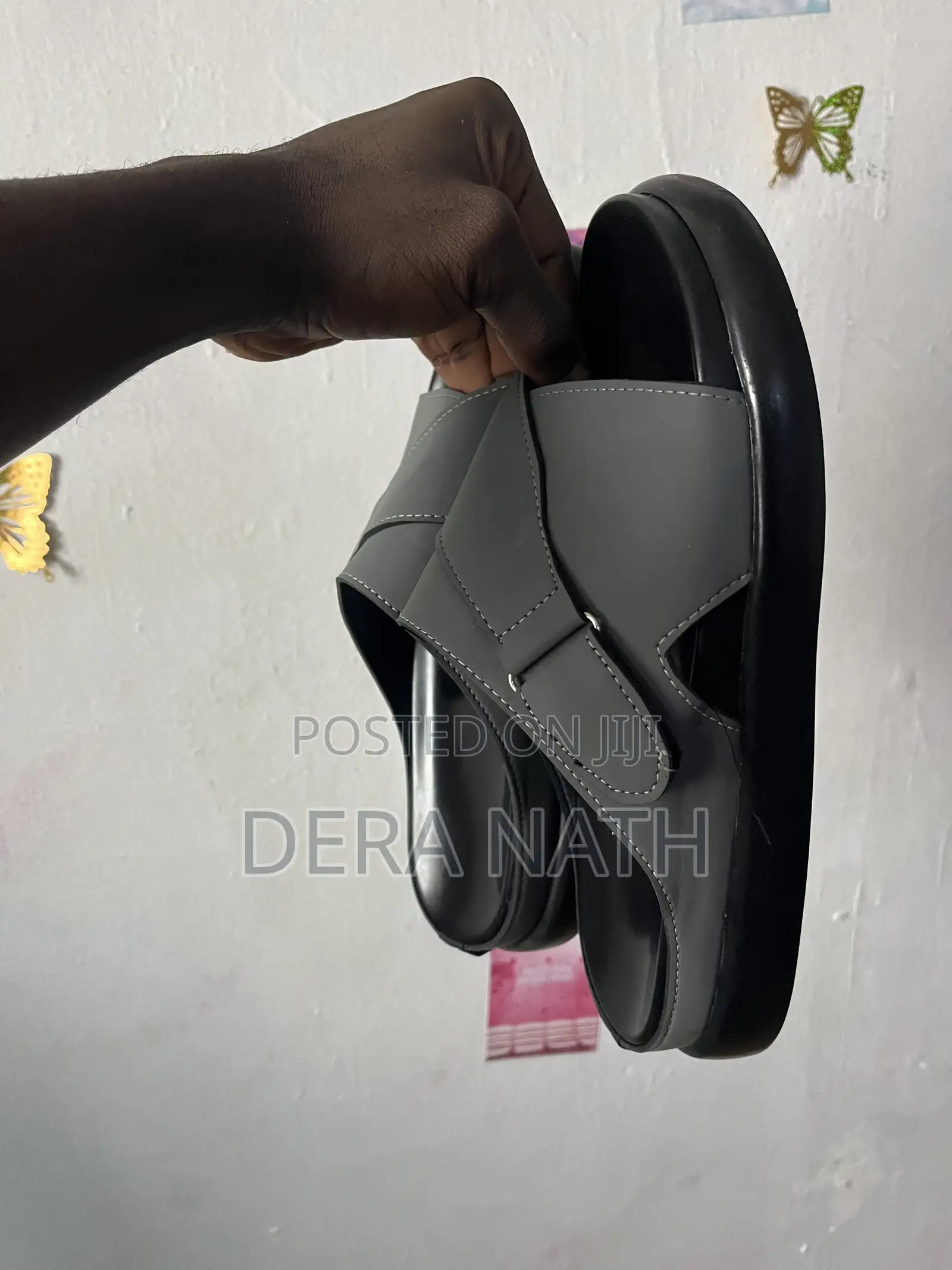 Men’s Premium Cross Strap Slide
