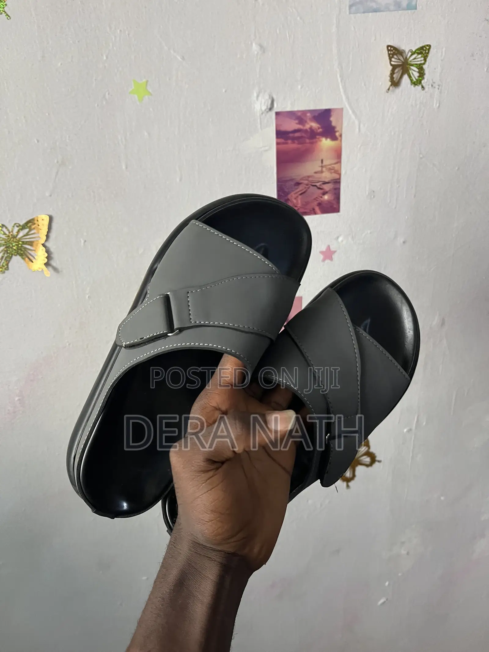 Men’s Premium Cross Strap Slide