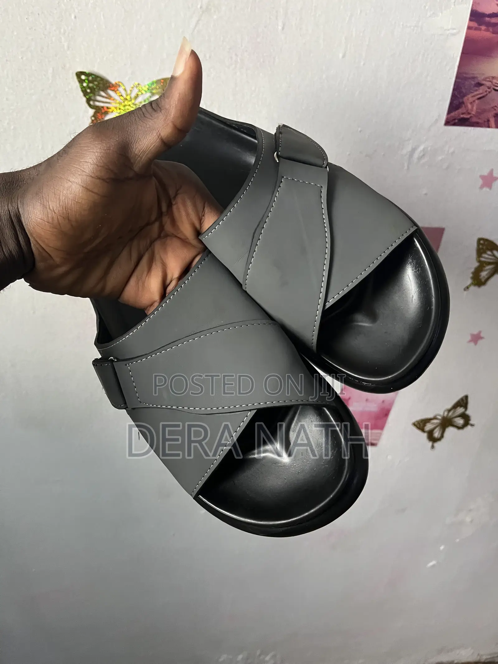 Men’s Premium Cross Strap Slide