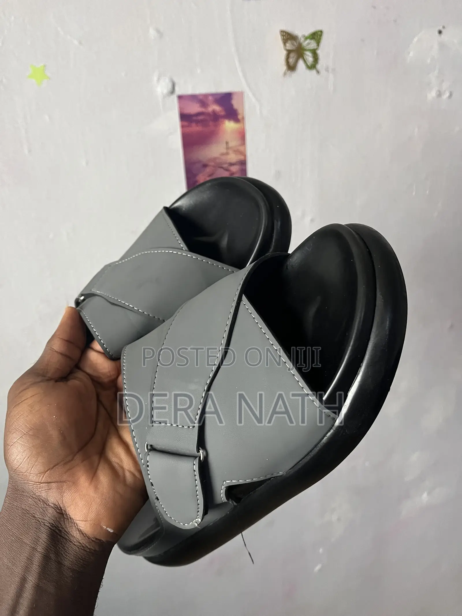 Men’s Premium Cross Strap Slide