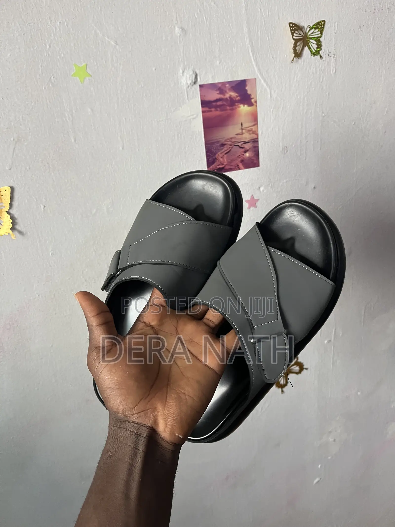 Men’s Premium Cross Strap Slide