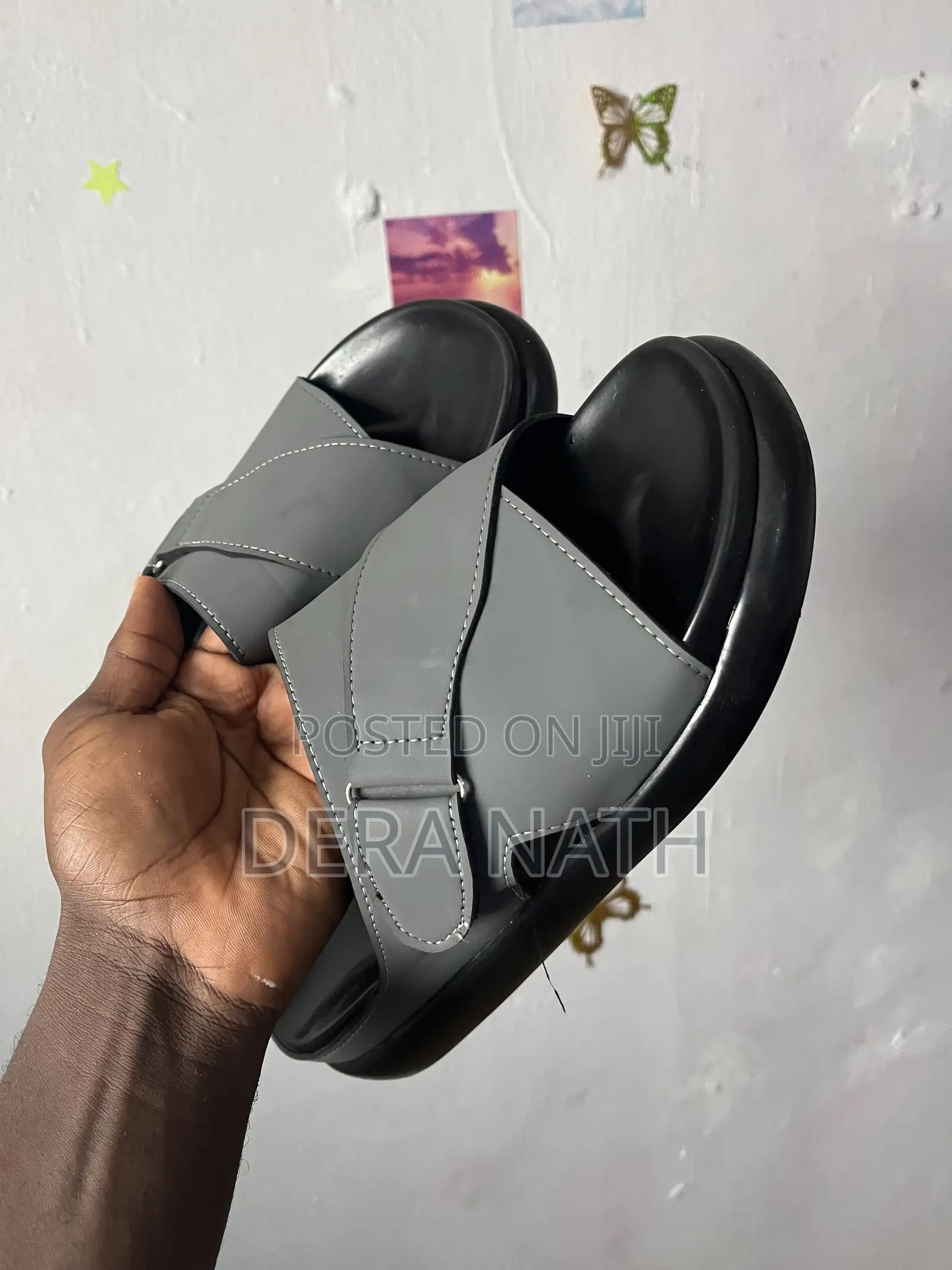 Men’s Premium Cross Strap Slide