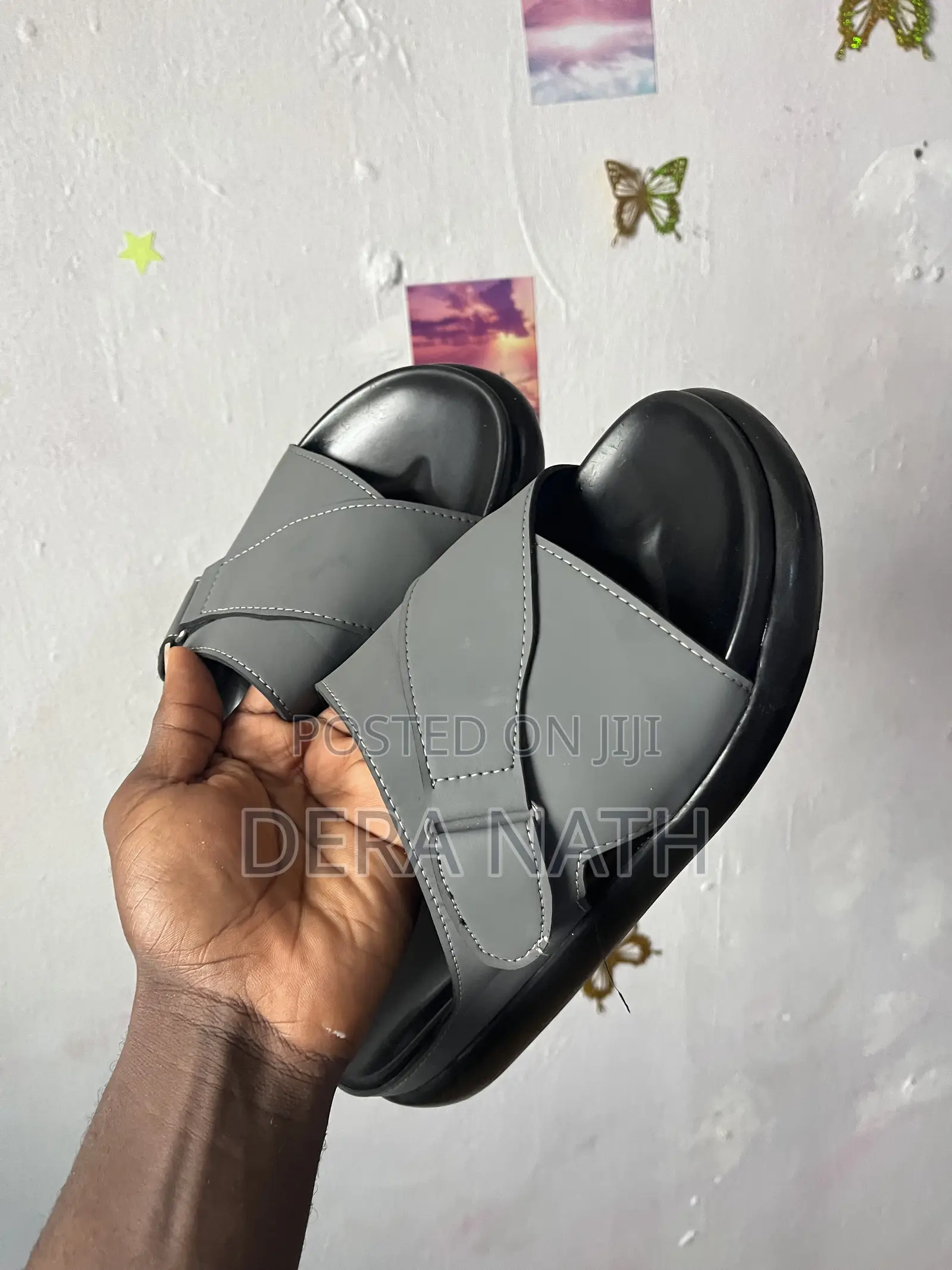 Men’s Premium Cross Strap Slide