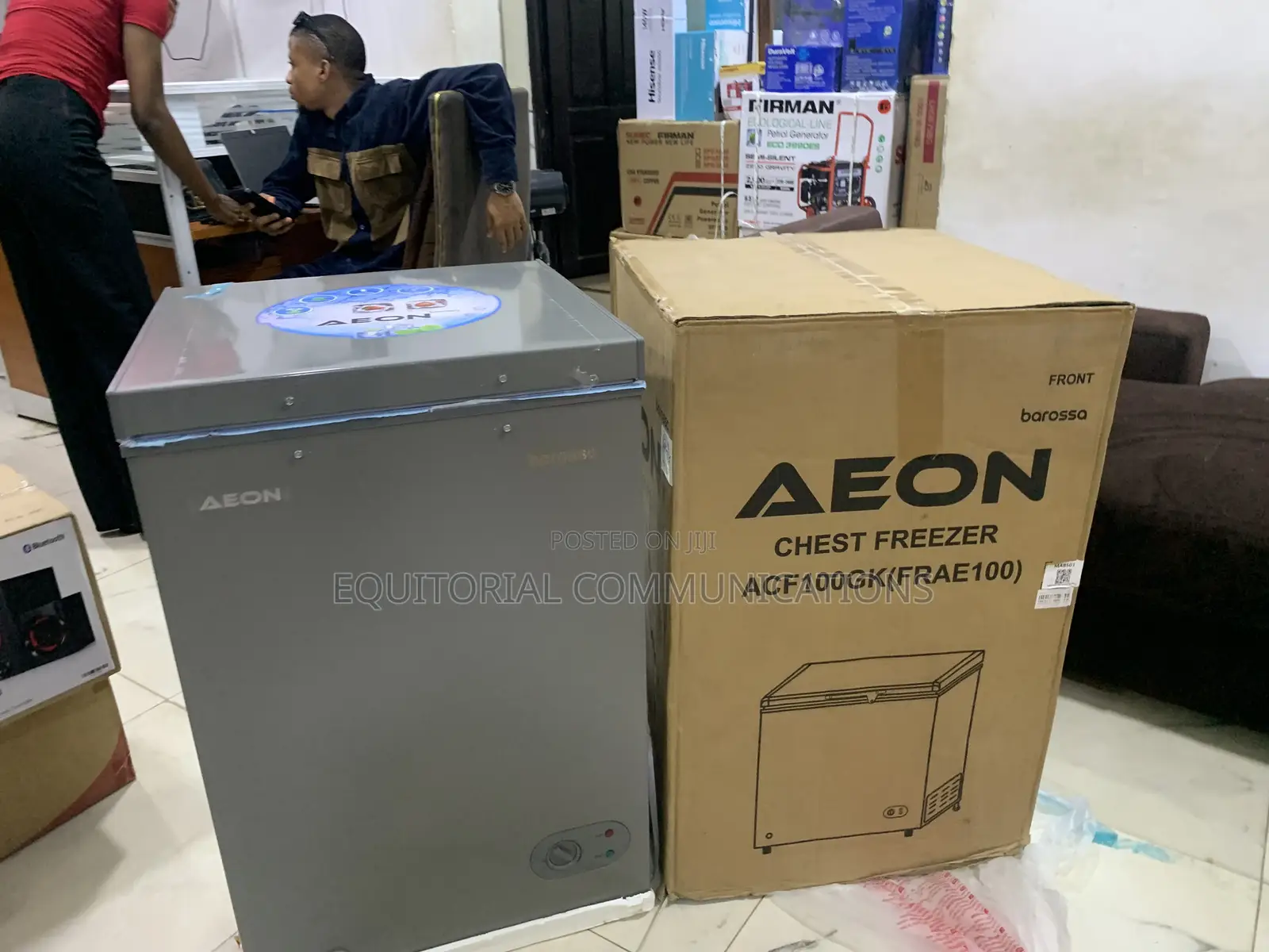 AEON ACF100GK Compact 100L Chest Freezer With Spacious Interior