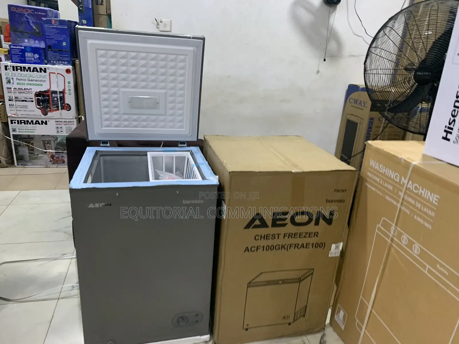 AEON ACF100GK Compact 100L Chest Freezer With Spacious Interior