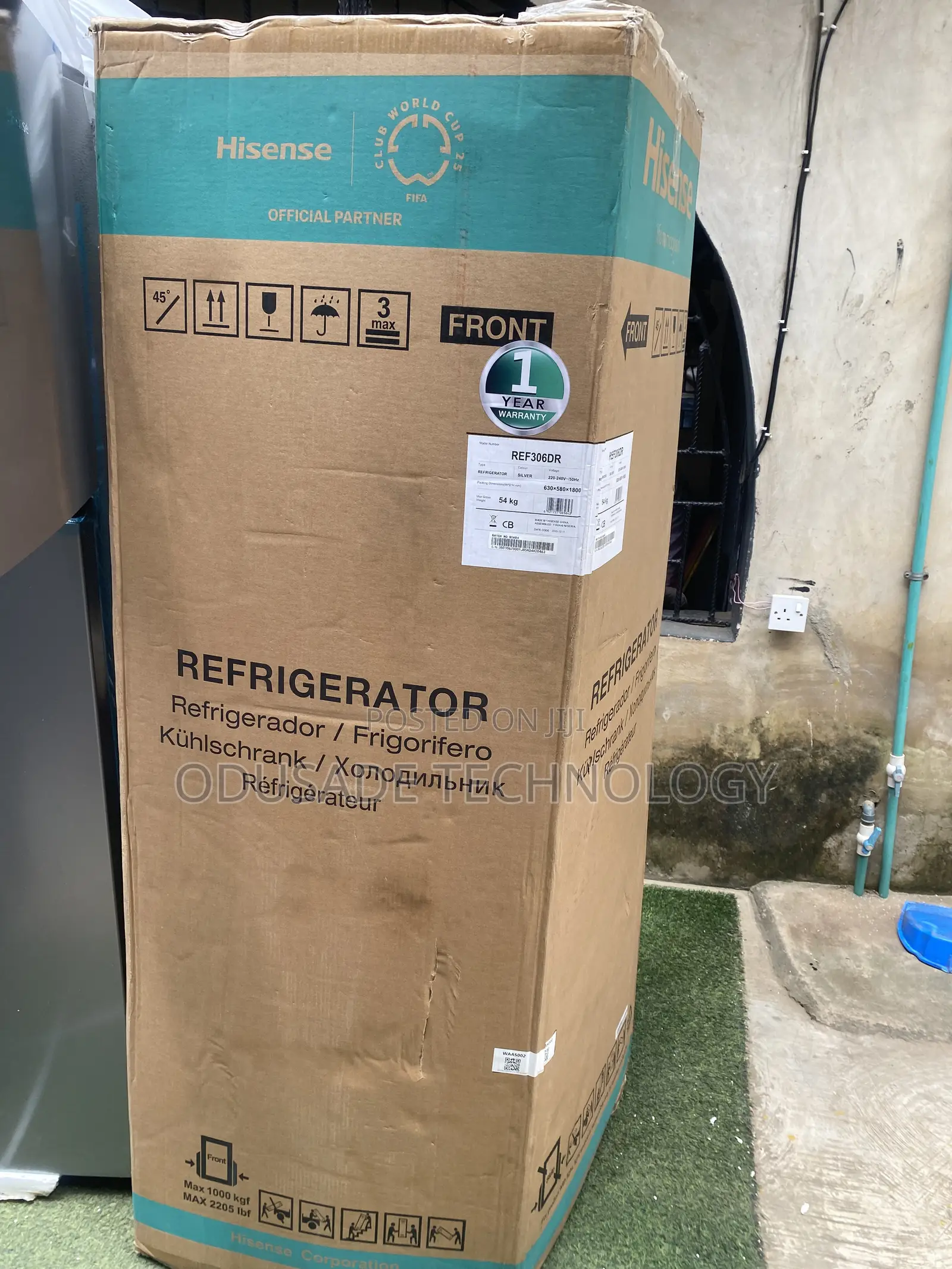 Affordable HISENSE 306L Refrigerator