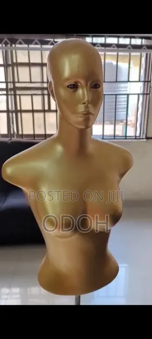 Golden Adjustable Mannequin