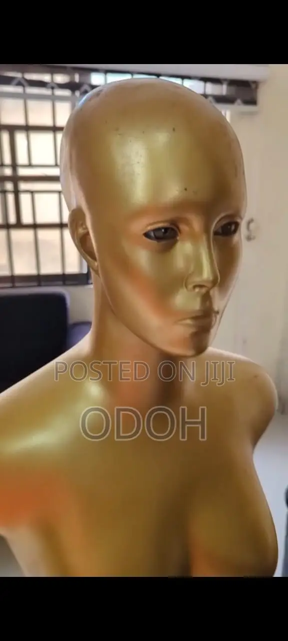 Golden Adjustable Mannequin