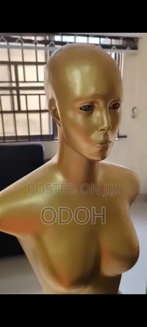 Golden Adjustable Mannequin