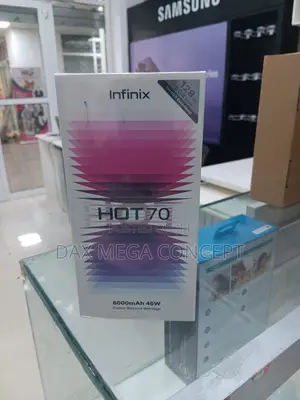 New Infinix Hot 70 128 GB Black