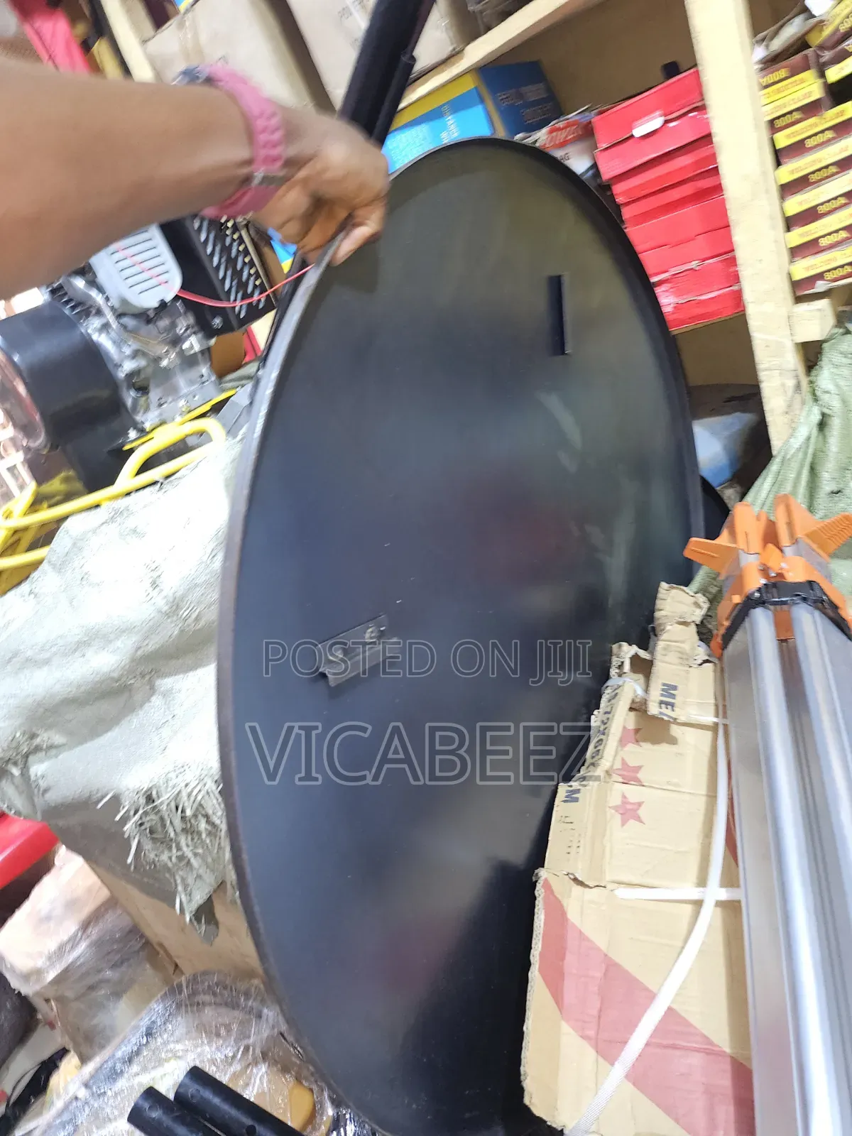 Power Trowel Pan