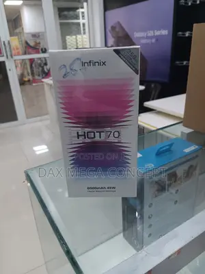 New Infinix Hot 70 256 GB Black
