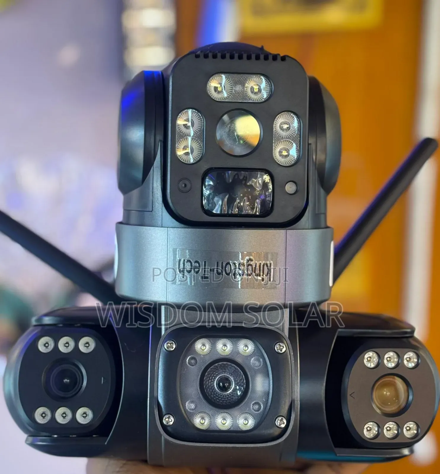 Ultra CCTV Camera With Solar Panel