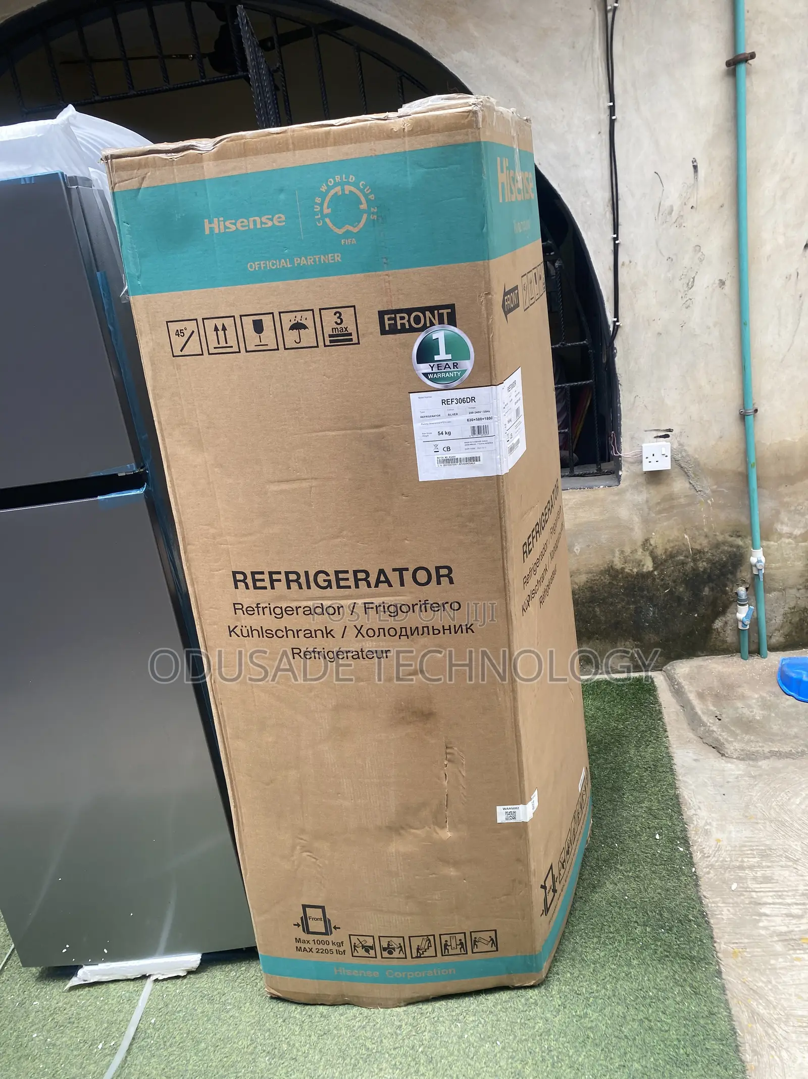 Stylish 360l Hisense Refrigerator Ref306dr