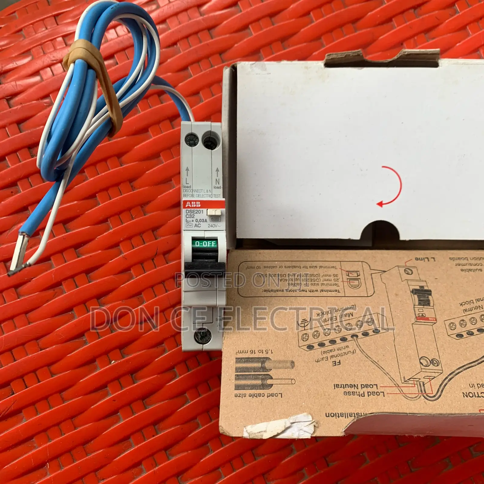 ABB Single Pole Rcbo